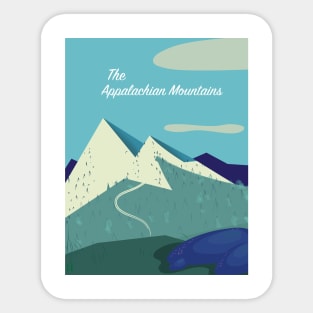 Appalachian Mountains Sticker